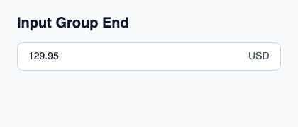 Horizontal slot for content after an editor.