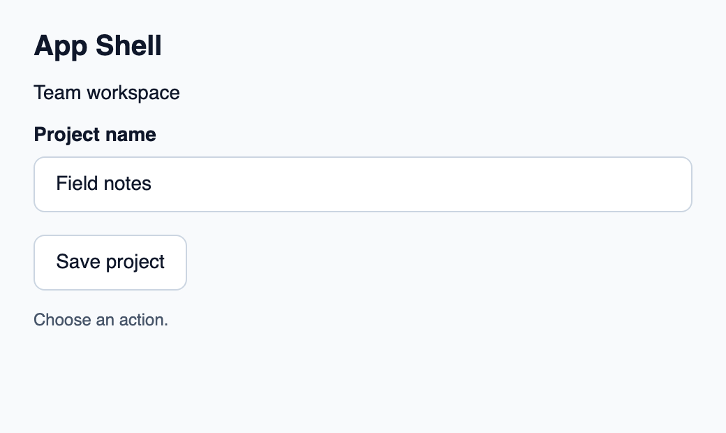 Window background that arranges an application’s main regions.