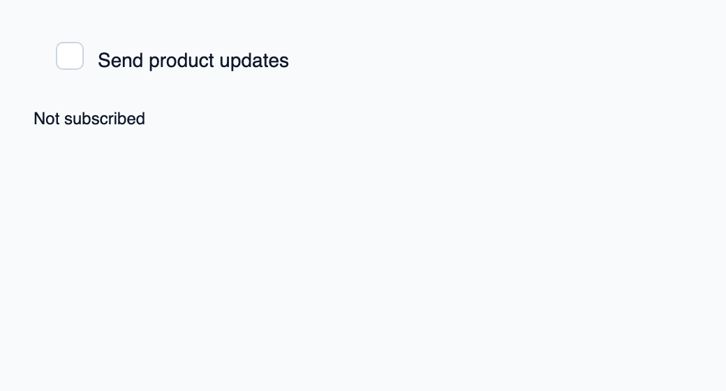 Controlled checkbox with a genuine mixed state.