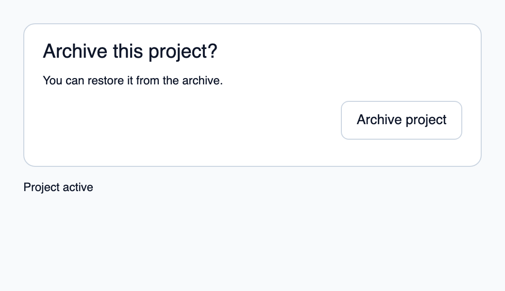 Horizontal slot for a dialog header.