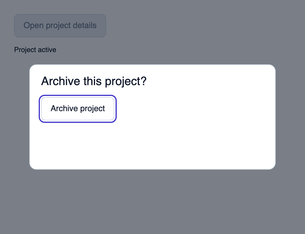 Modal host managing the scrim, close requests and focus traversal.